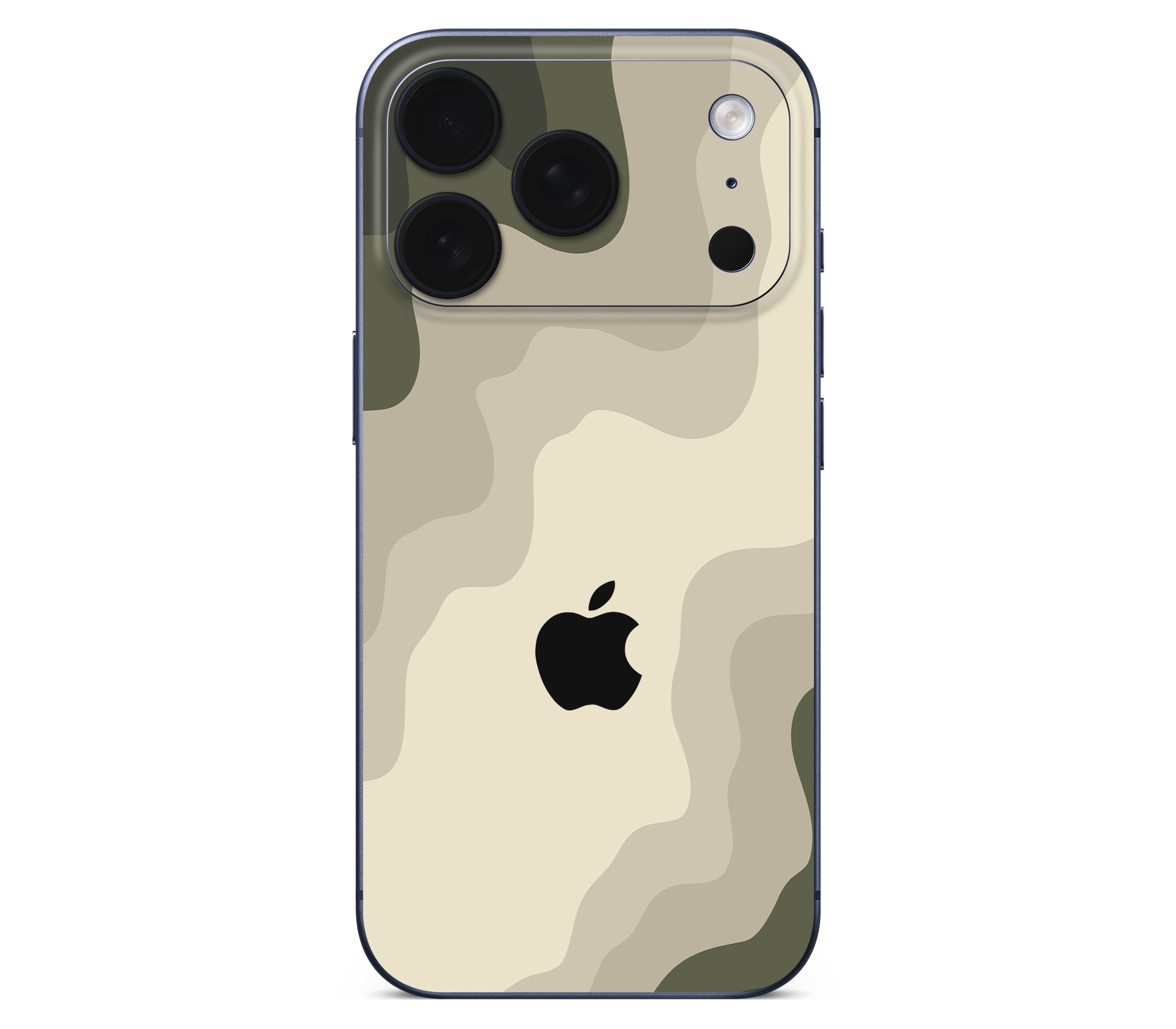 iPhone 17 Pro Max skin, Drift (Mirage), back skin with logo cutout