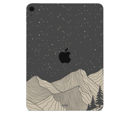 iPad Air 11" (M2) skin, Nightline, back skin with logo cutout