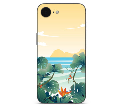 iPhone 17e skin, Sizzle Bay, back skin without logo cutout