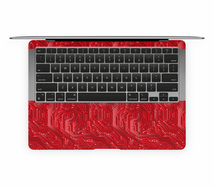 Macbook Air 13" (2018-2019) skin, REDLINE, inside skin