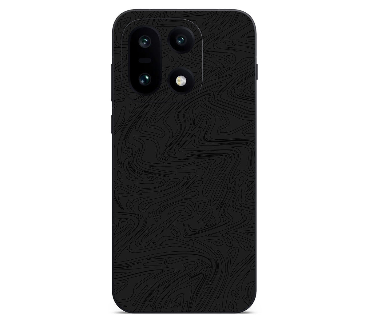 OnePlus 15R skin, Black Ice, back skin