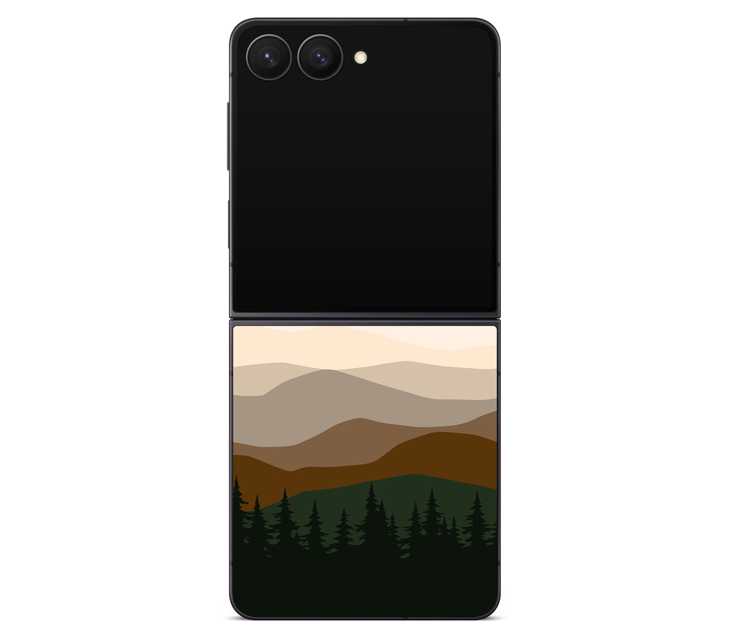 Galaxy Z Flip 7 skin, Sierra Dusk, full wrap skin