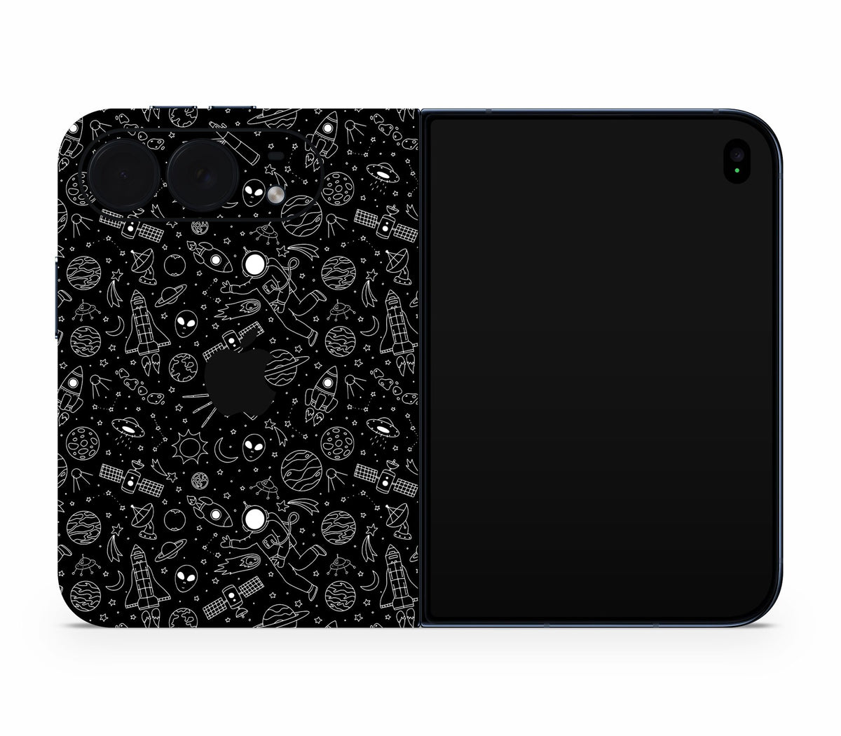 iPhone Duo skin, Cygnus, full wrap with logo cutout
