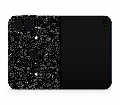 iPhone Duo skin, Cygnus, full wrap with logo cutout