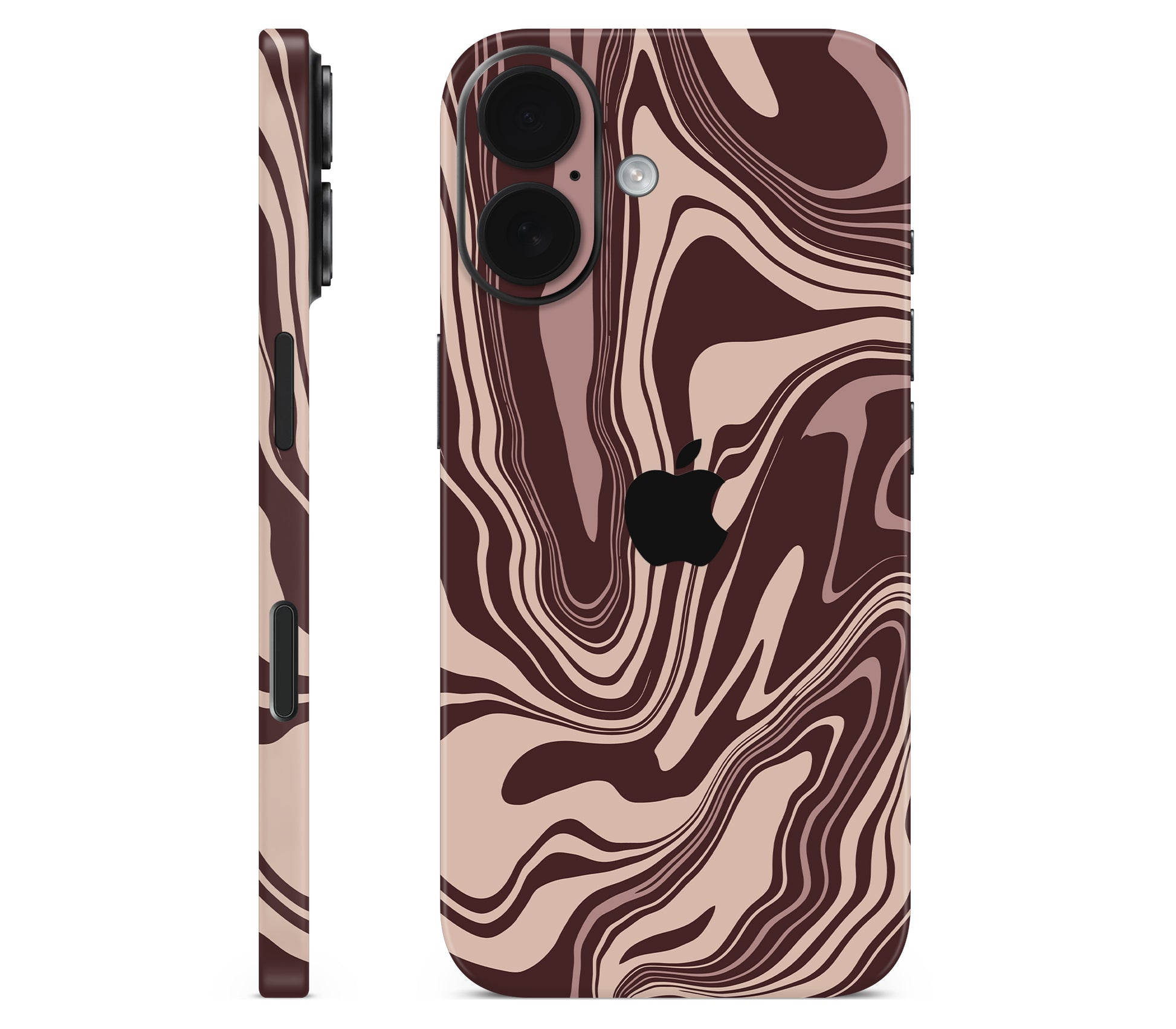 iPhone 16 Plus skin, Vertigo (Fever), full wrap with logo cutout