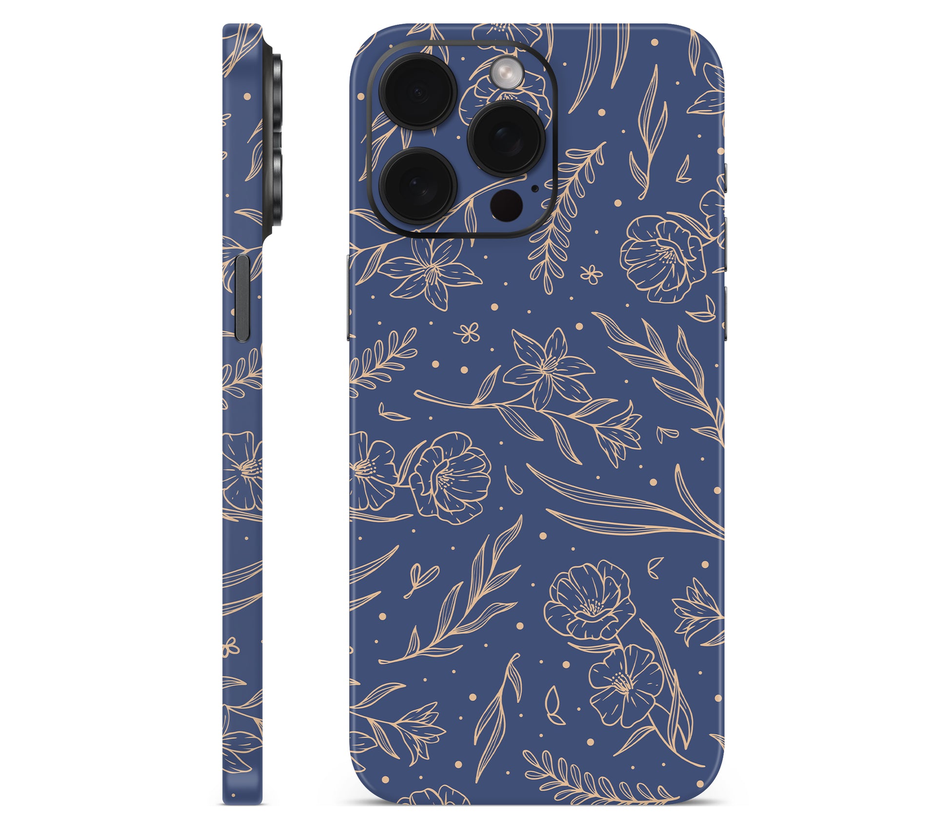 iPhone 15 Pro Max skin, Twilight, full wrap without logo cutout