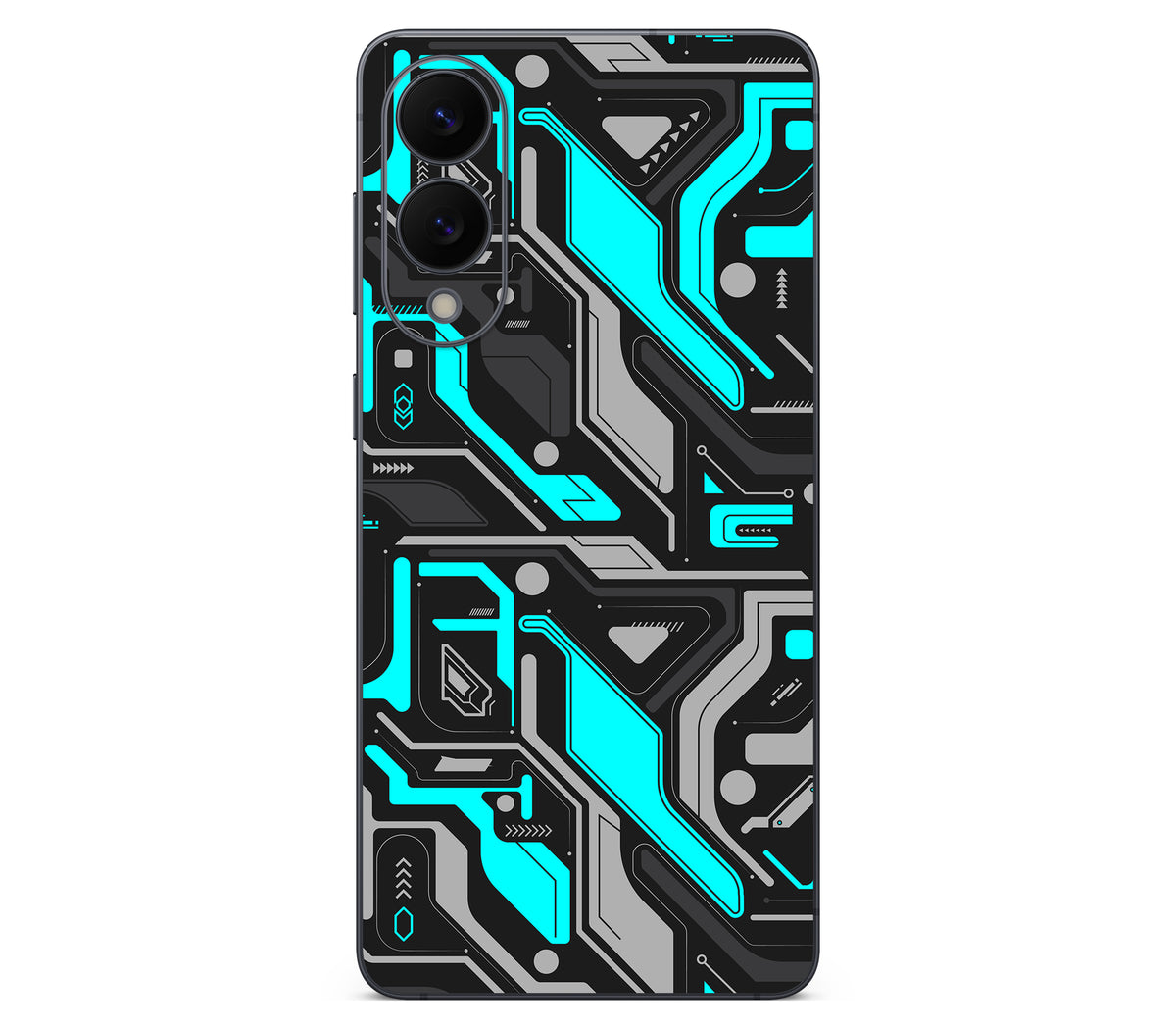 Galaxy S25 Edge skin, Code Rot (Glitch), back skin