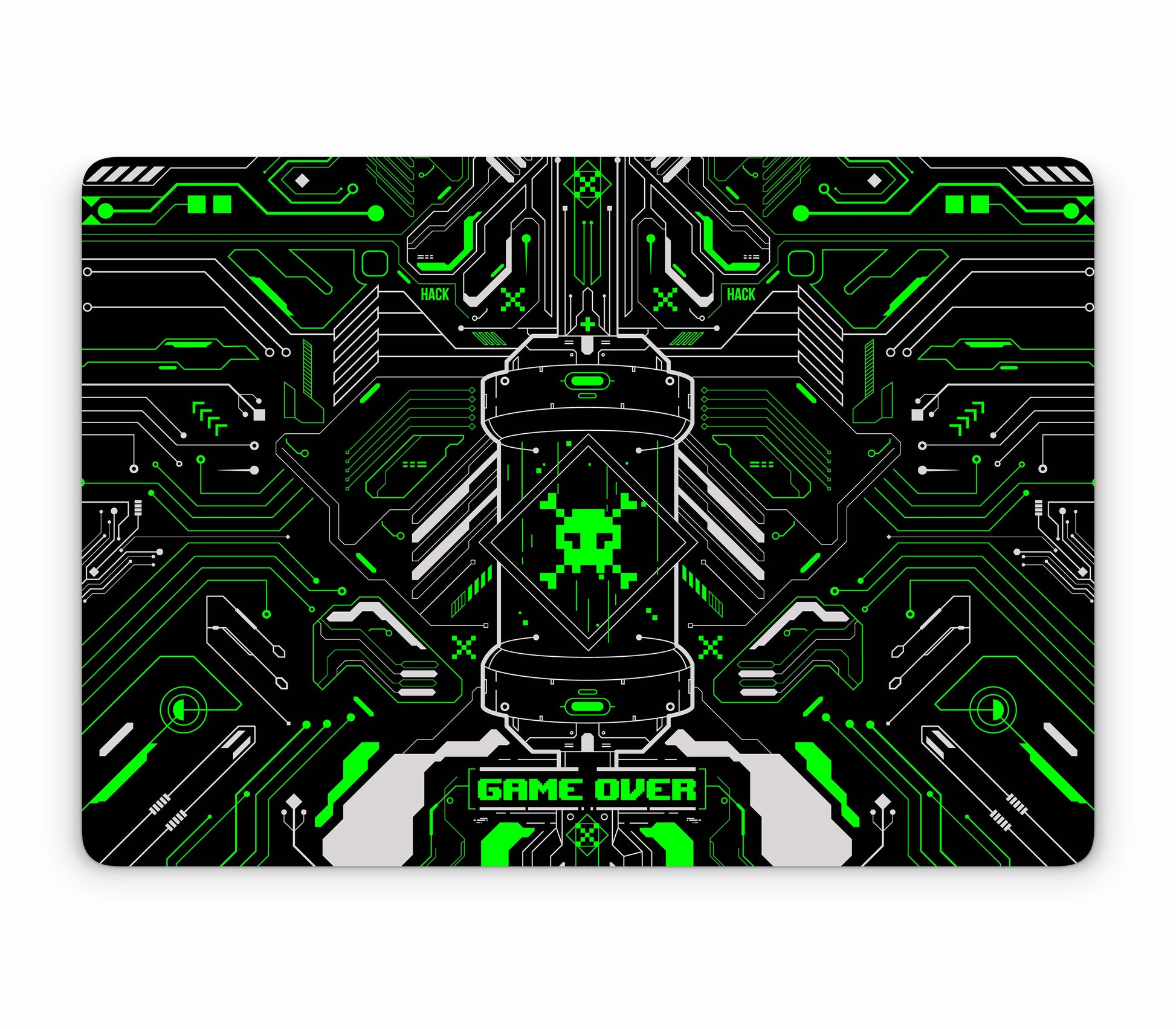 MacBook Pro 16" (2021, M1) skin, Fatal Error (Acid), top skin