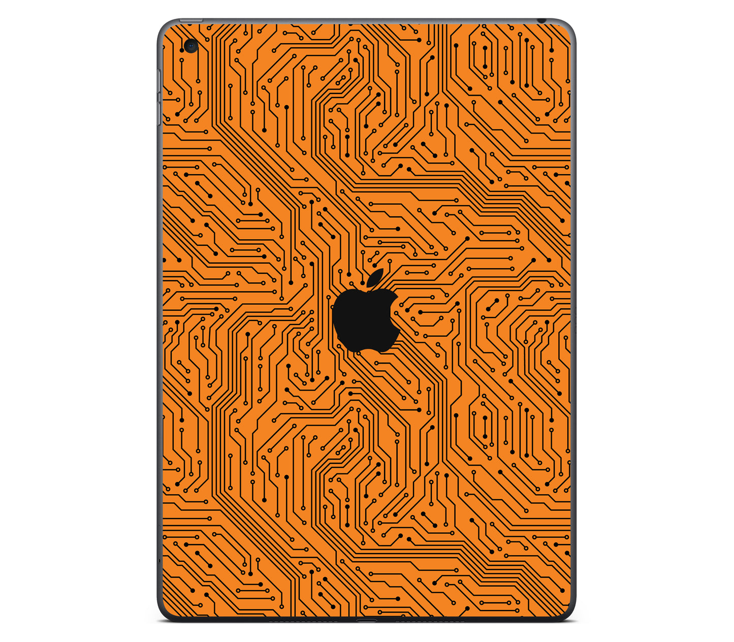iPad 10.2" (2021, Gen 9) skin, Pulse Grid, back skin with logo cutout