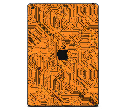 iPad 10.2" (2021, Gen 9) skin, Pulse Grid, back skin with logo cutout