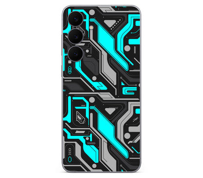 Galaxy S25 FE skin, Code Rot (Glitch), back skin