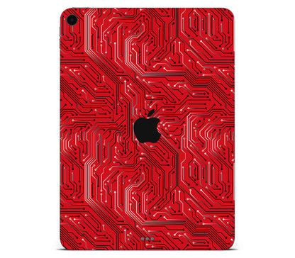 iPad Air 4 skin, REDLINE, back skin with logo cutout