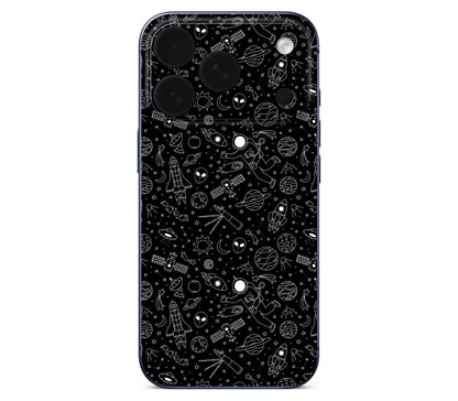 iPhone 18 Pro Max skin, Cygnus, back skin without logo cutout