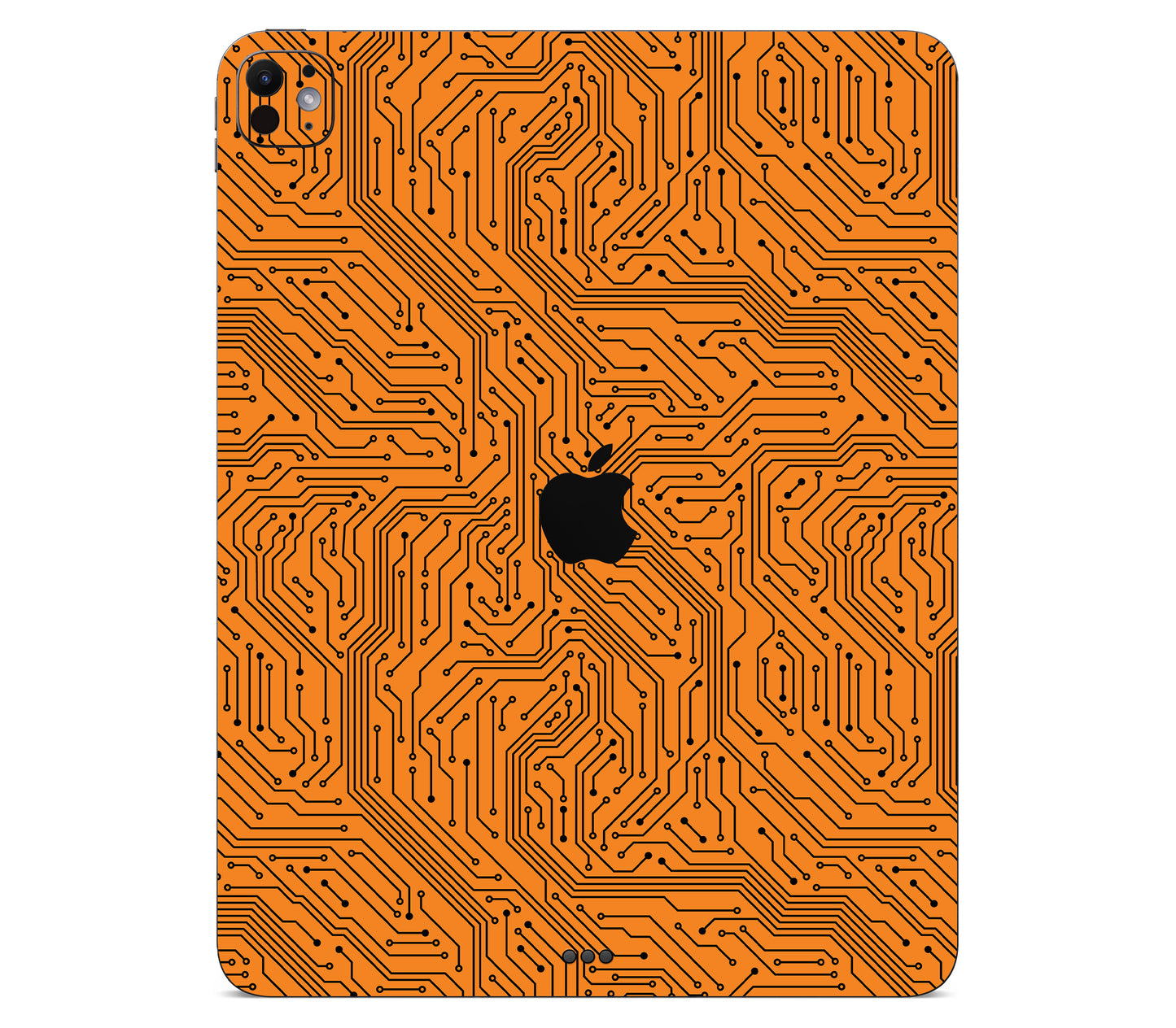 iPad Pro 13" (M4) skin, Pulse Grid, back skin with logo cutout