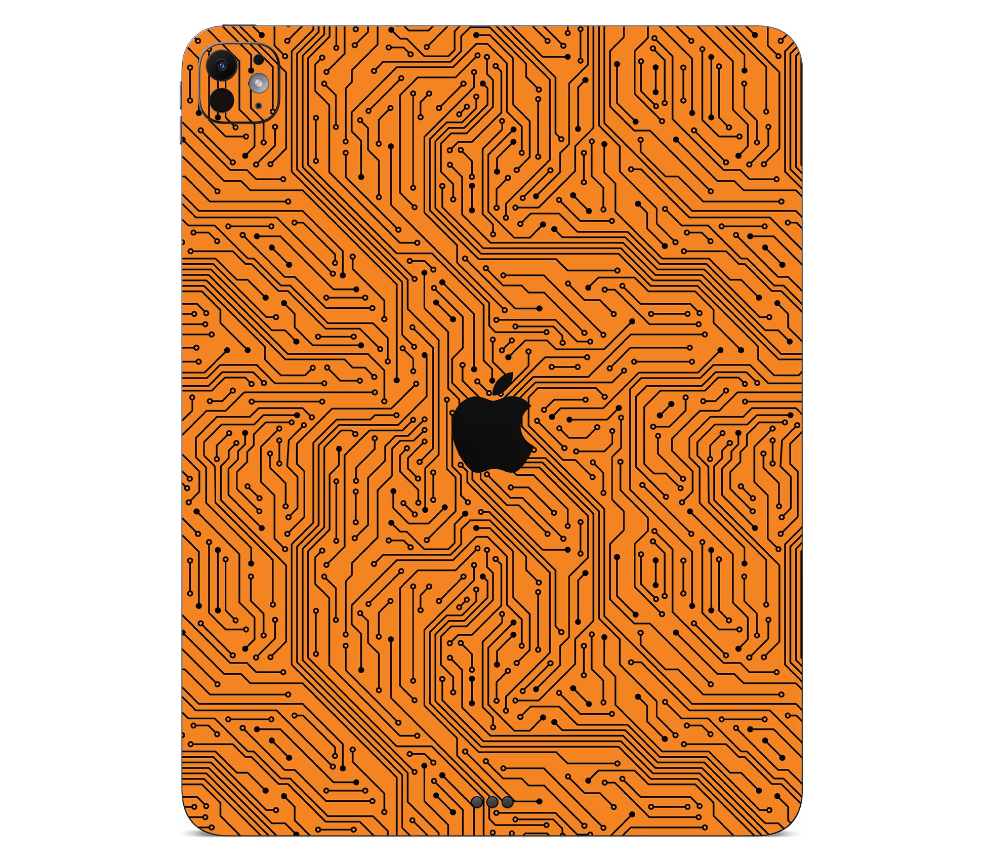 iPad Pro 13" (M4) skin, Pulse Grid, back skin with logo cutout