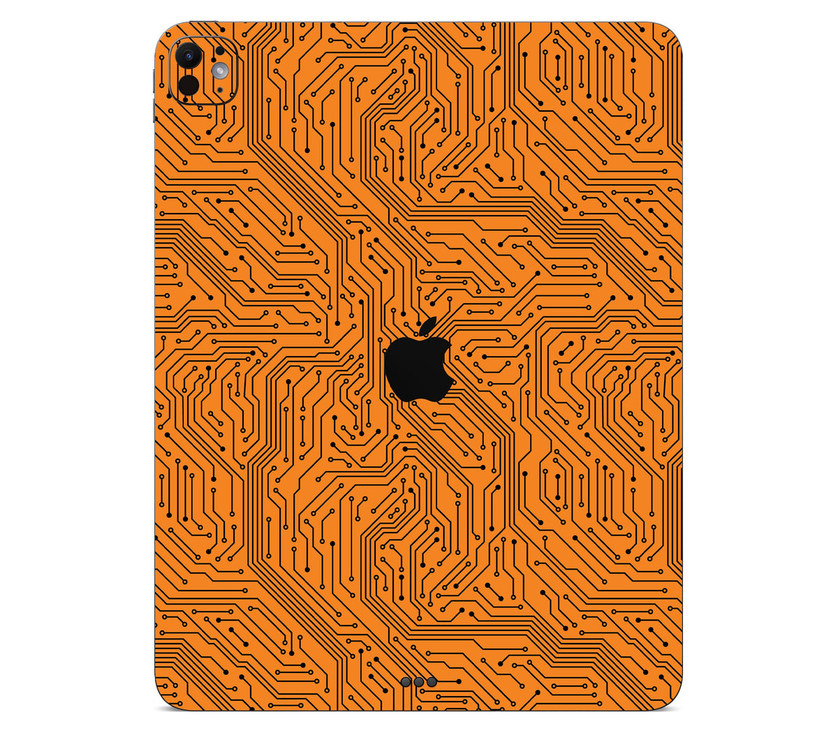 iPad Pro 13" (M5) skin, Pulse Grid, back skin with logo cutout