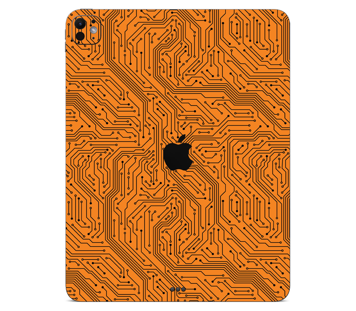 iPad Pro 13" (M5) skin, Pulse Grid, back skin with logo cutout