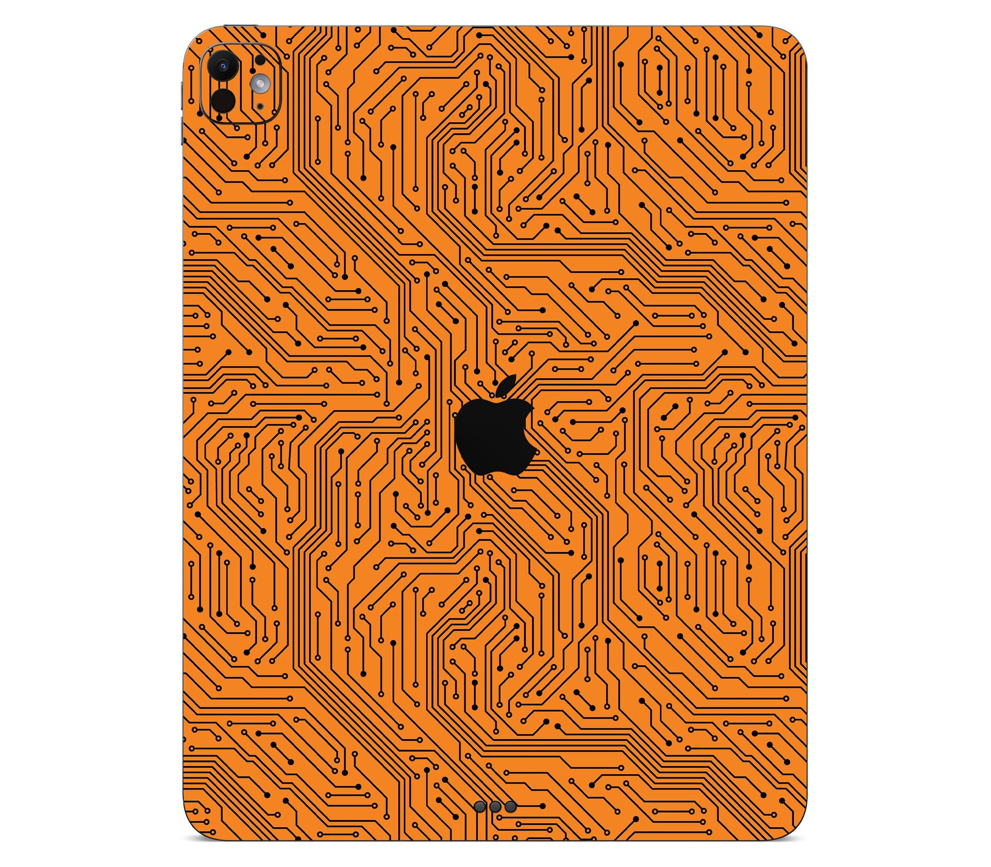 iPad Pro 13" (M5) skin, Pulse Grid, back skin with logo cutout