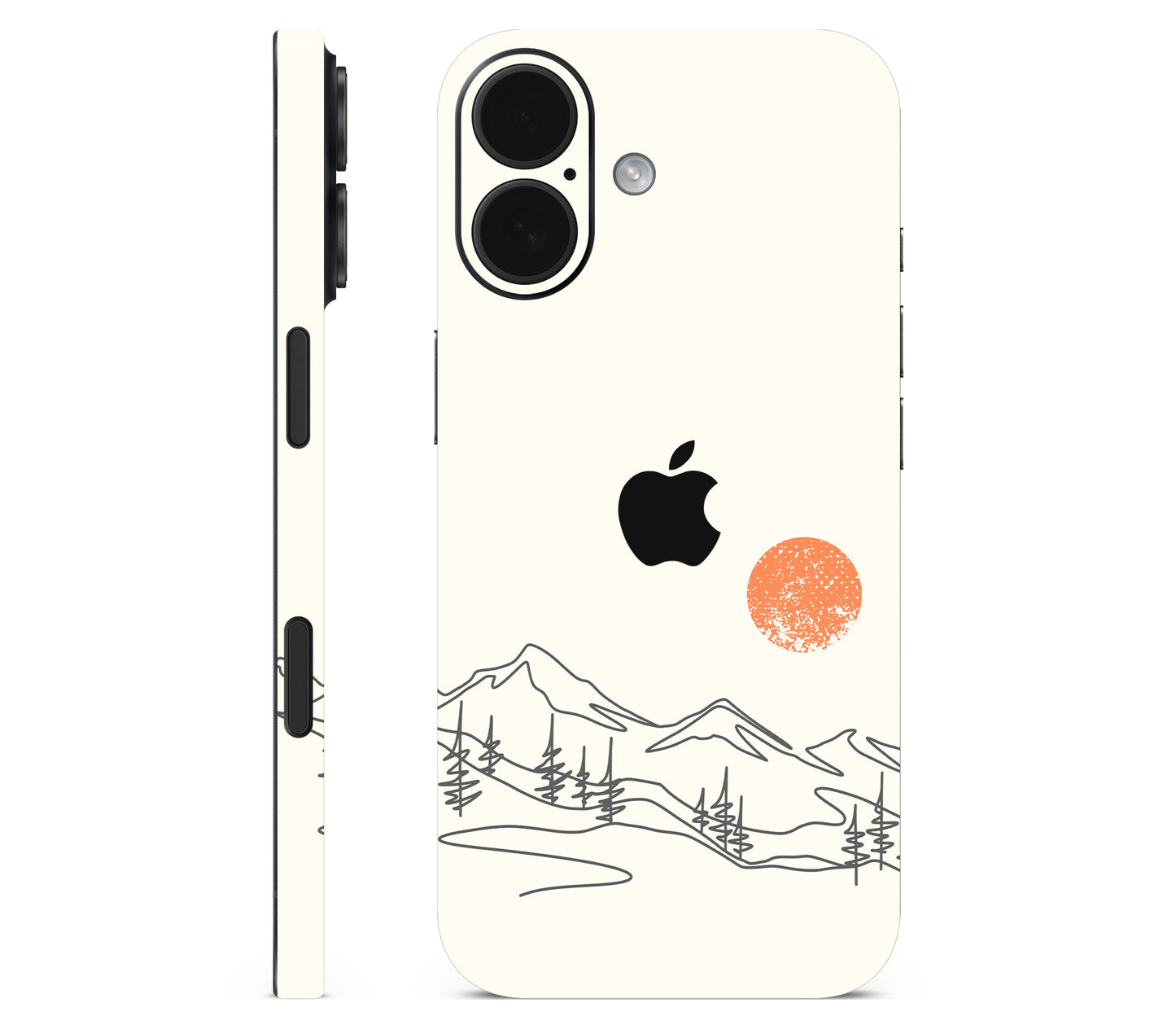 iPhone 17 skin, Offline, full wrap with logo cutout