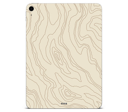 iPad Air 4 skin, Dune, back skin without logo cutout