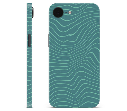 iPhone 17e skin, Tide, full wrap without logo cutout