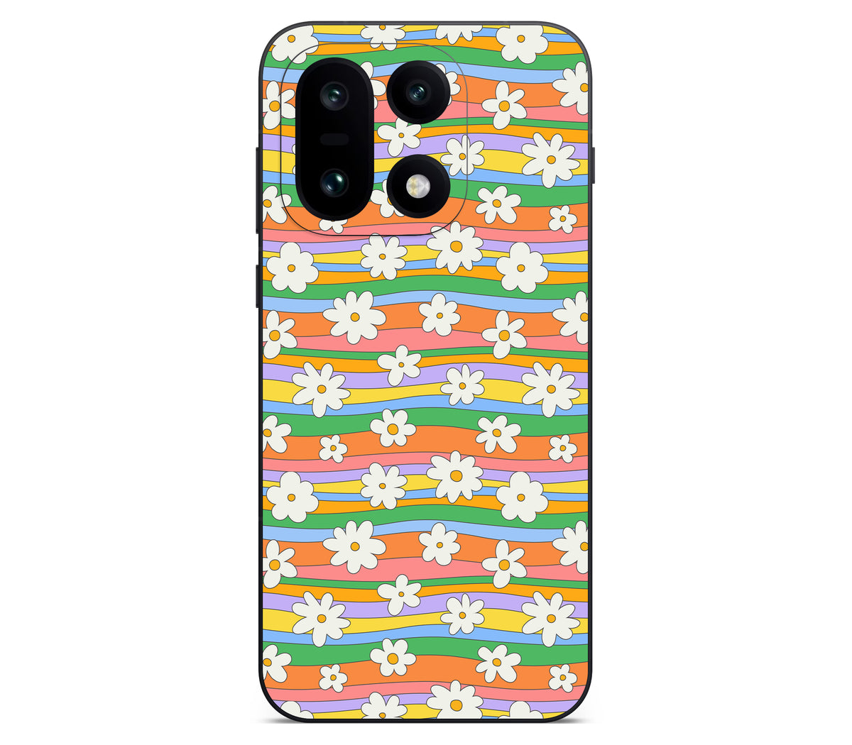 OnePlus 15 skin, Daisy Drift, back skin