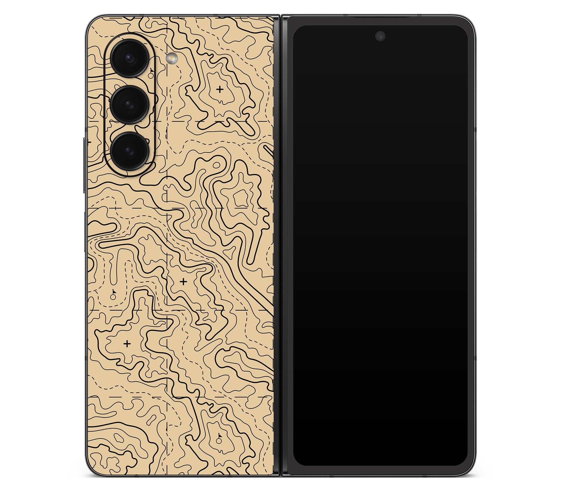 Galaxy Z Fold 5 skin, Lockdown (Sandline), full wrap skin