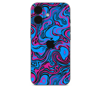 iPhone 17 skin, Brain Drain, back skin with logo cutout