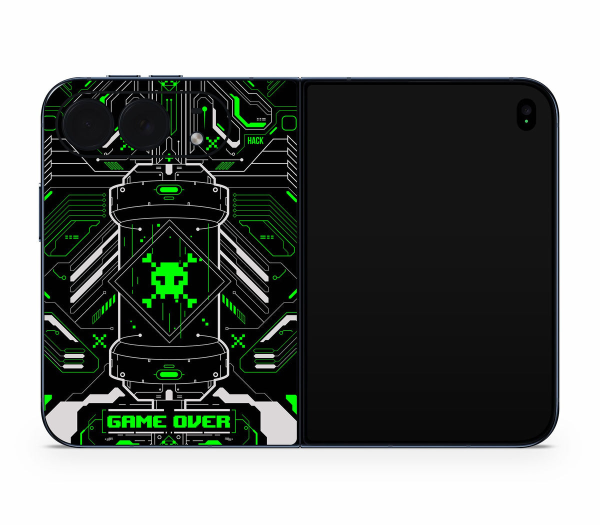 iPhone Duo skin, Fatal Error (Acid), full wrap skin