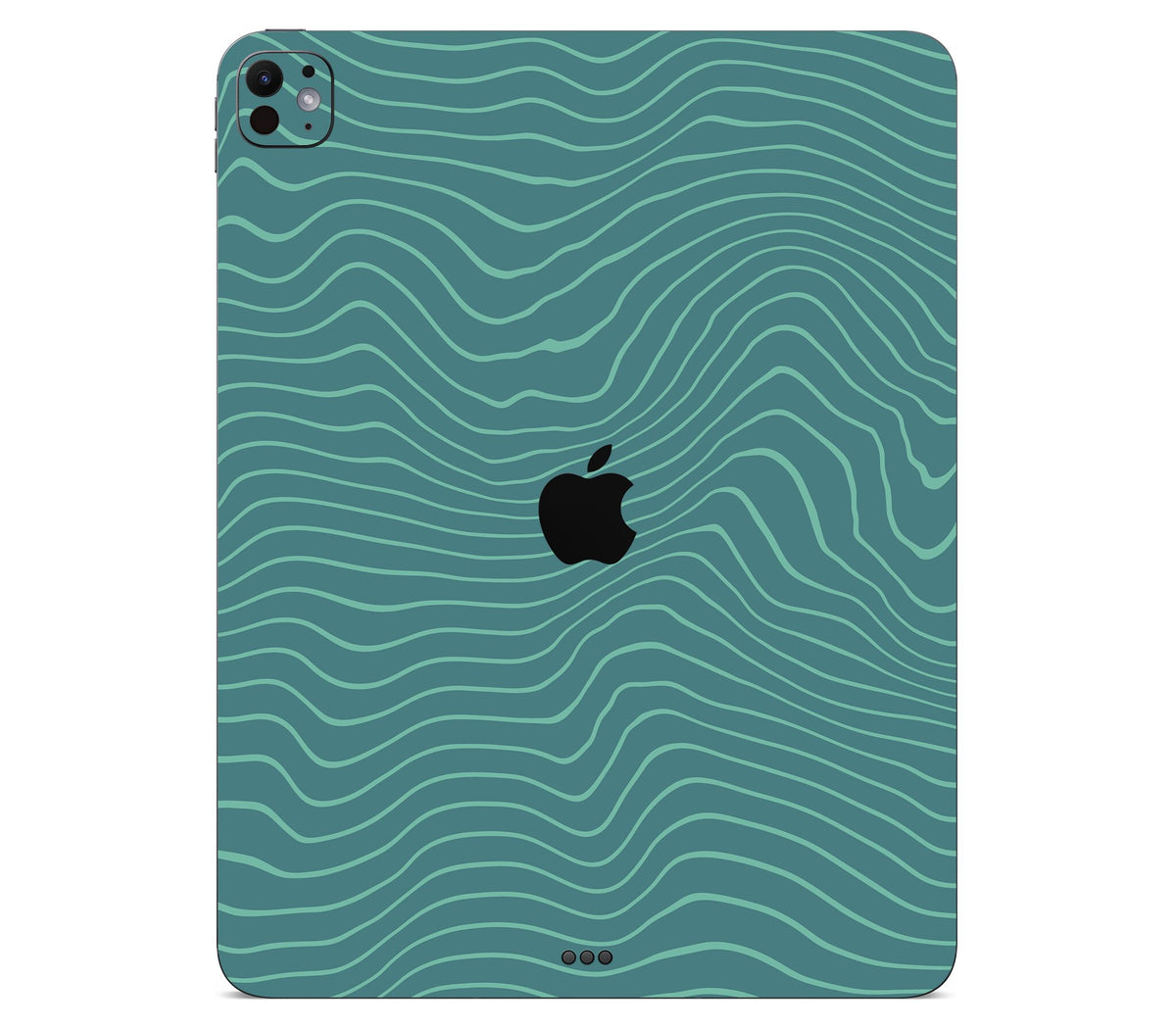 iPad Pro 11" (M4) skin, Tide, back skin with logo cutout