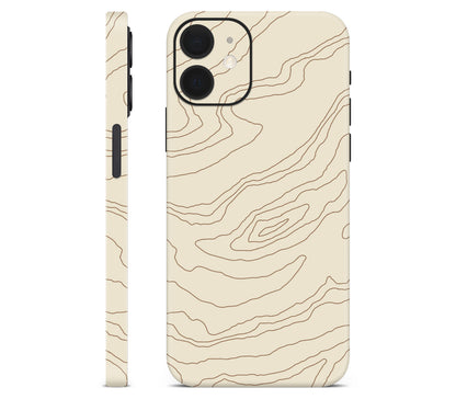 iPhone 12 Mini skin, Dune, full wrap without logo cutout