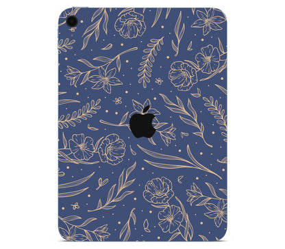 iPad 10.9" (2022, Gen 10) skin, Twilight, back skin with logo cutout