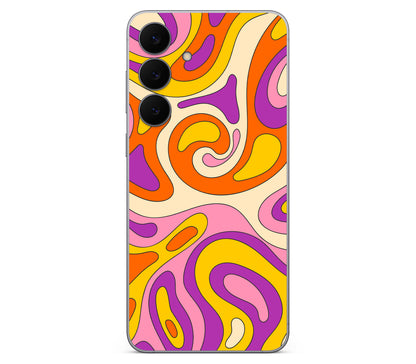 Galaxy S25 FE skin, Psycho Vortex, back skin