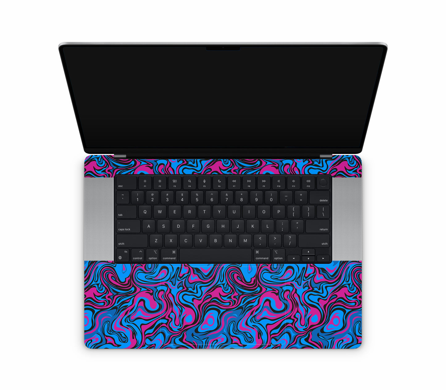 MacBook Pro 16" (2024, M4) skin, Brain Drain, inside skin