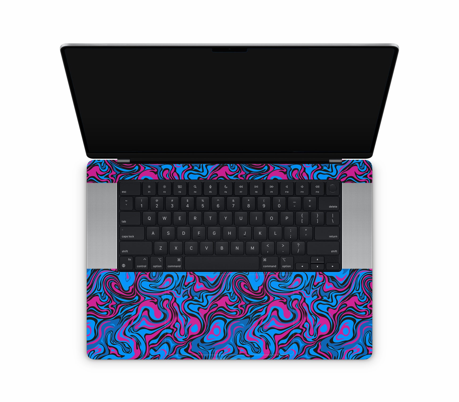 MacBook Pro 16" (2021, M1) skin, Brain Drain, inside skin