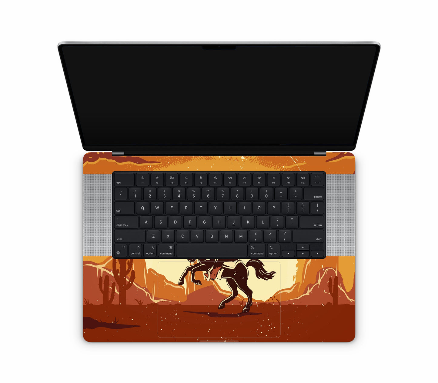 MacBook Pro 16" (2024, M4) skin, Cowboy, inside skin