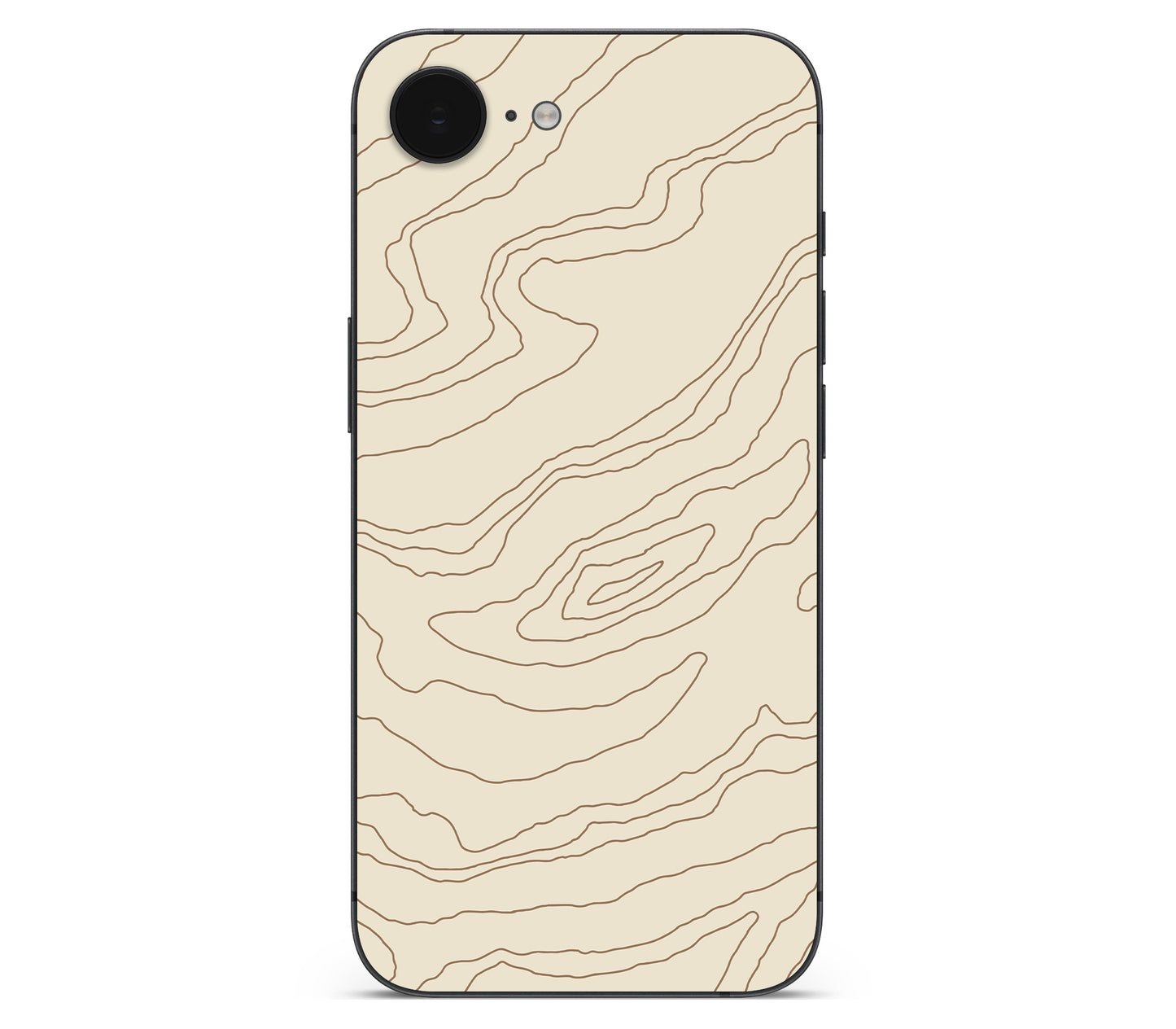 iPhone 16e skin, Dune, back skin without logo cutout