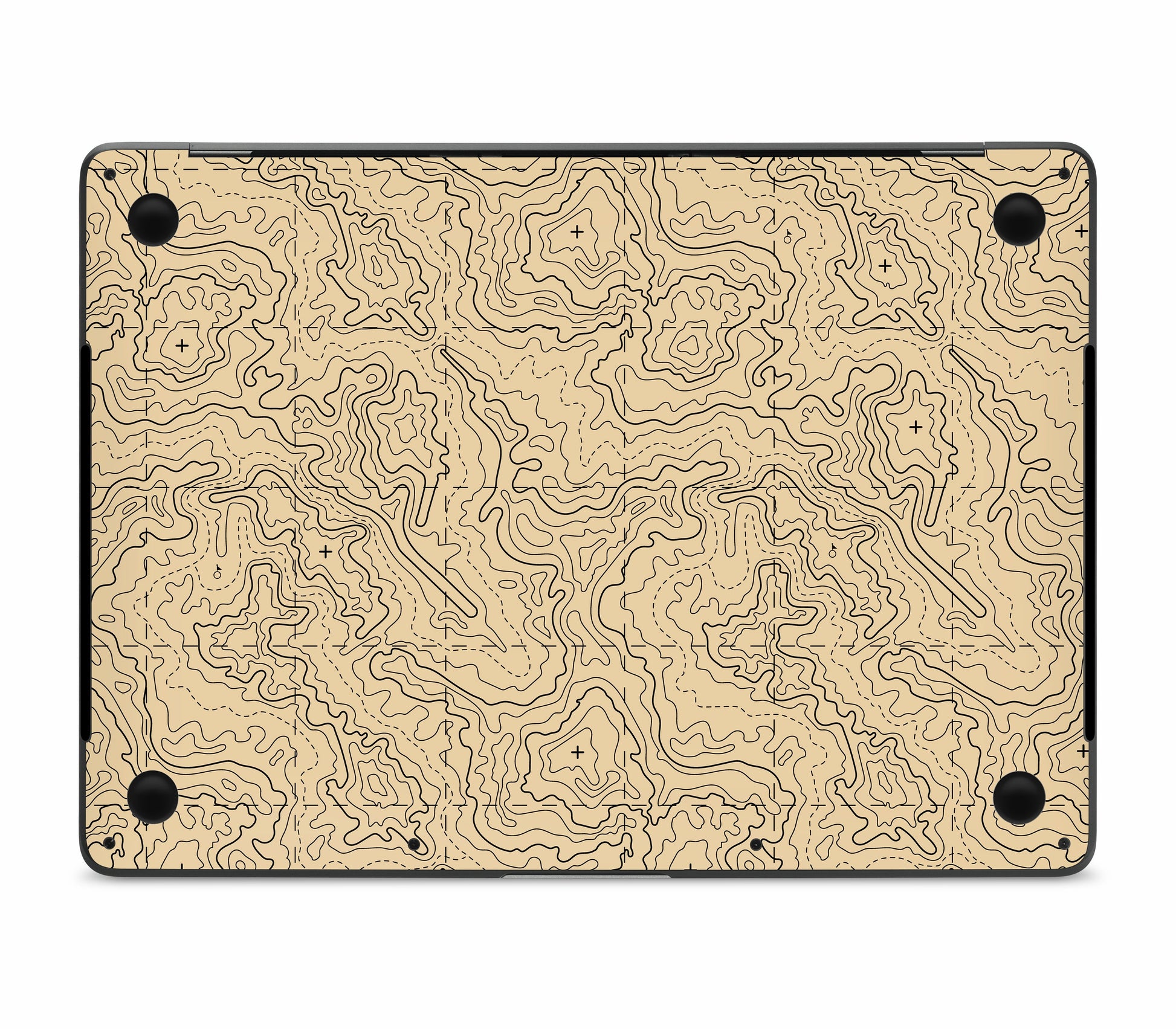Macbook Pro 13" (2016-2019) Touch Bar skin, Lockdown (Sandline), bottom skin