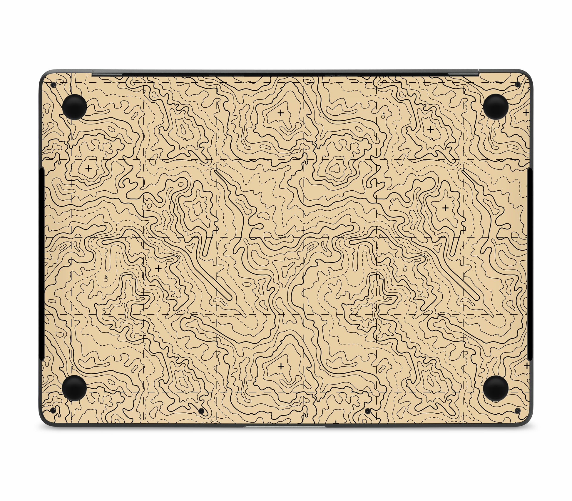 Macbook Pro 13" (2016-2019) Touch Bar skin, Lockdown (Sandline), bottom skin