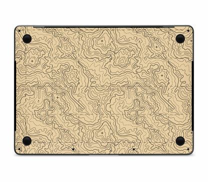 Macbook Pro 13" (2016-2019) Touch Bar skin, Lockdown (Sandline), bottom skin