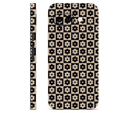 Google Pixel 9A skin, Floral Grid, full wrap skin