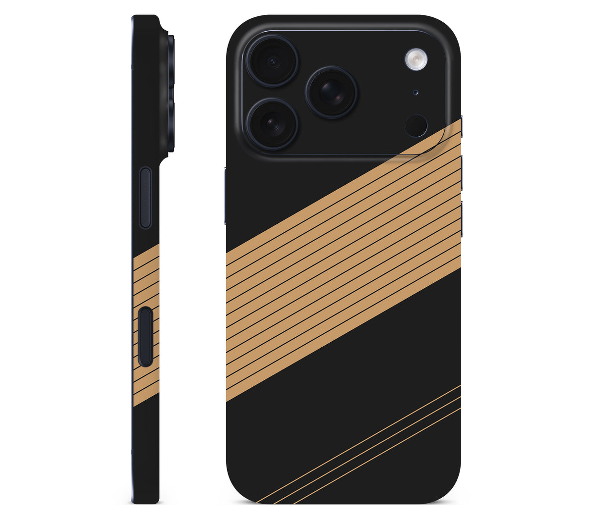 iPhone 18 Pro skin, Discipline, full wrap without logo cutout