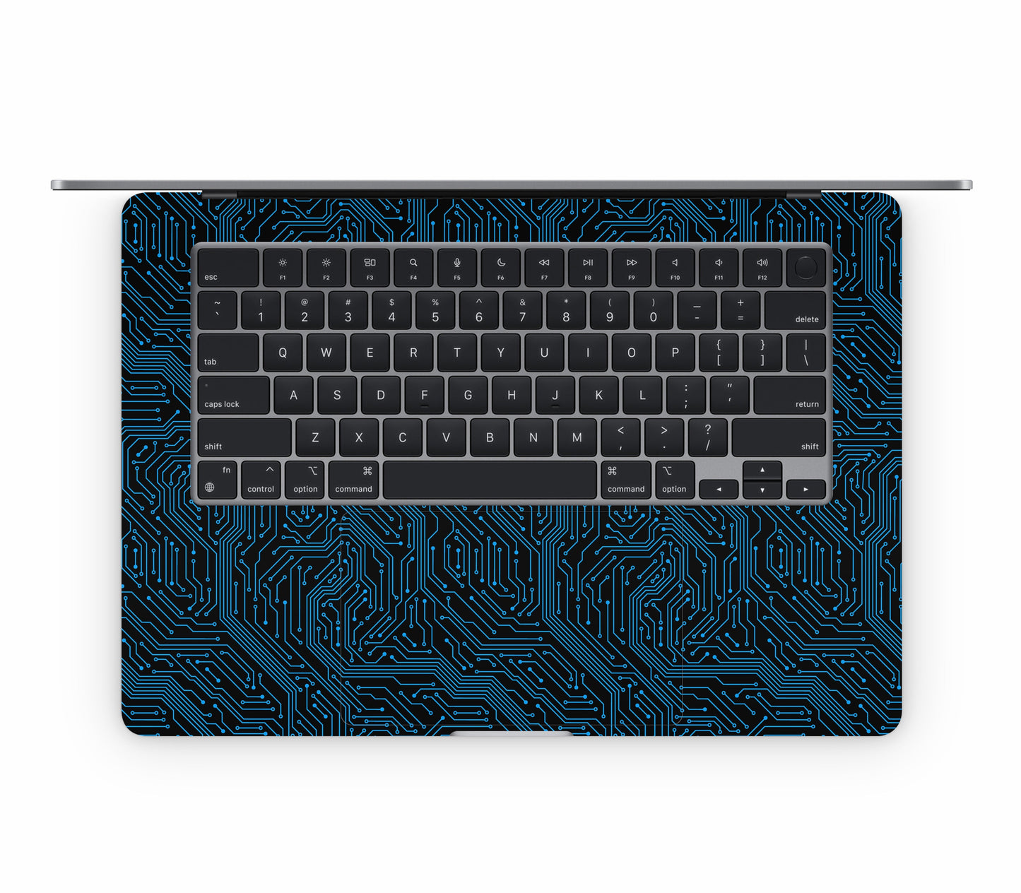 MacBook Air 15" (2025, M4) skin, Eternal Blue, inside skin