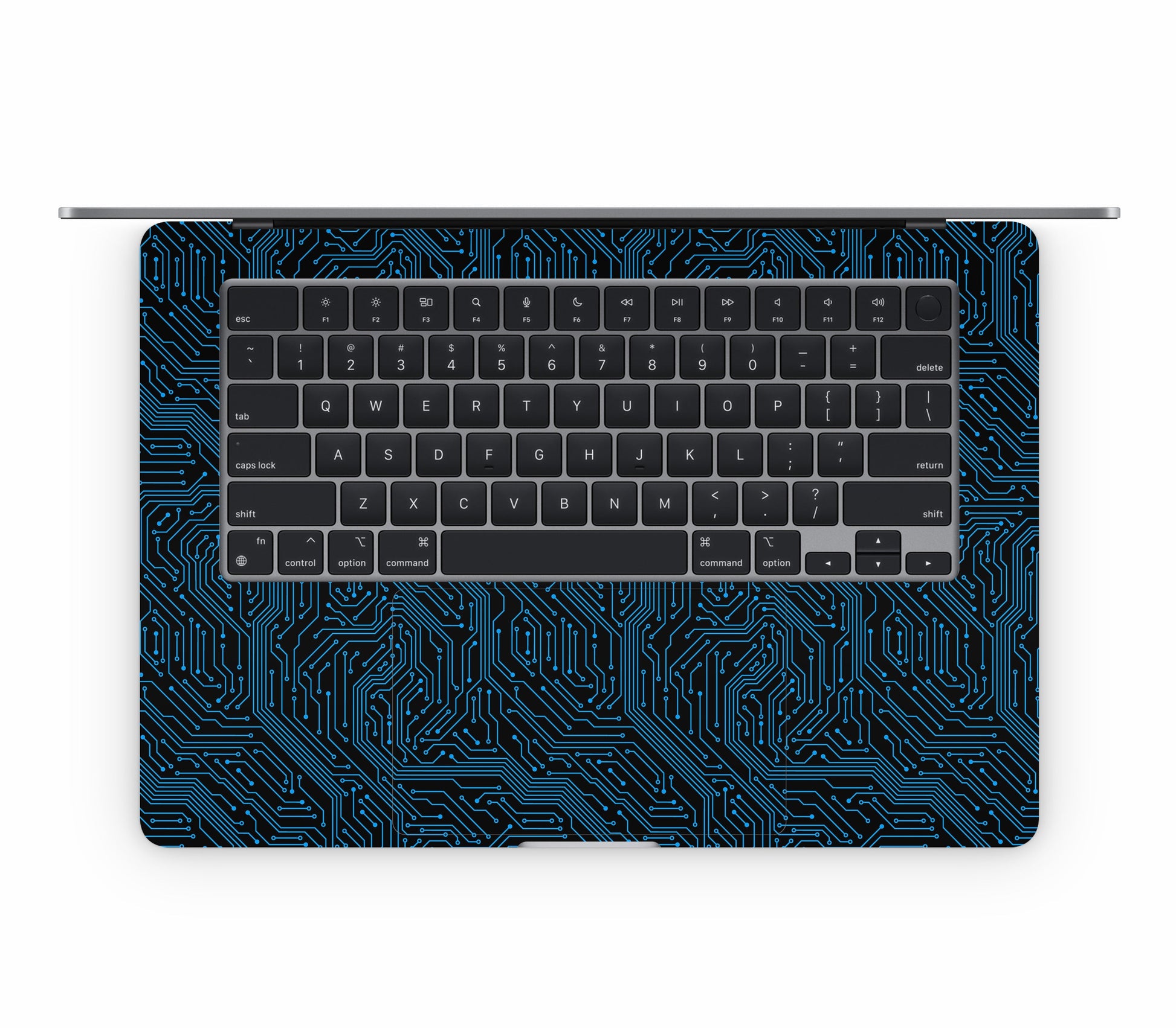 MacBook Air 15" (2025, M4) skin, Eternal Blue, inside skin