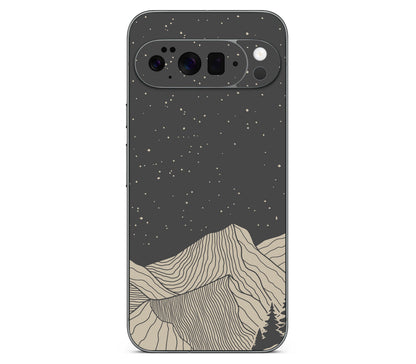 Google Pixel 10 Pro XL skin, Nightline, full wrap skin