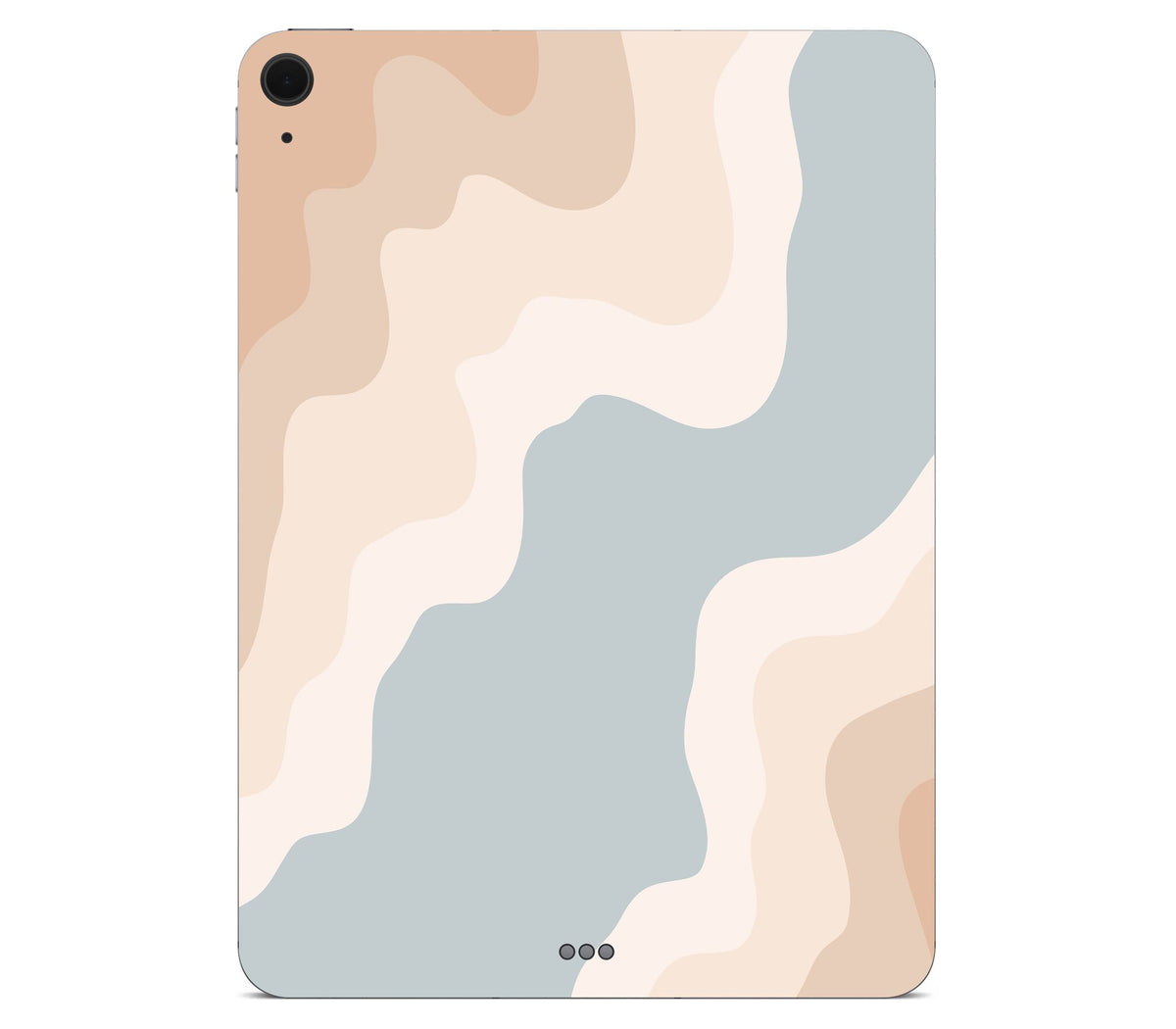 iPad Air 13" (M2) skin, Drift (Haze), back skin without logo cutout