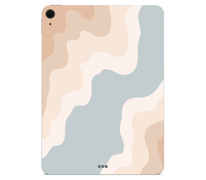 iPad Air 11" (M3) skin, Drift (Haze), back skin without logo cutout
