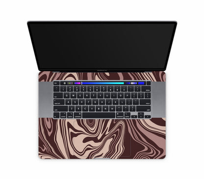 MacBook Pro 16" (2020, Touch Bar) skin, Vertigo (Fever), inside skin