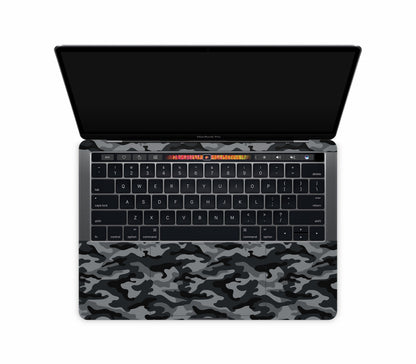 MacBook Pro 13" (2016-2019) Touch Bar skin, Urban Camo, inside skin