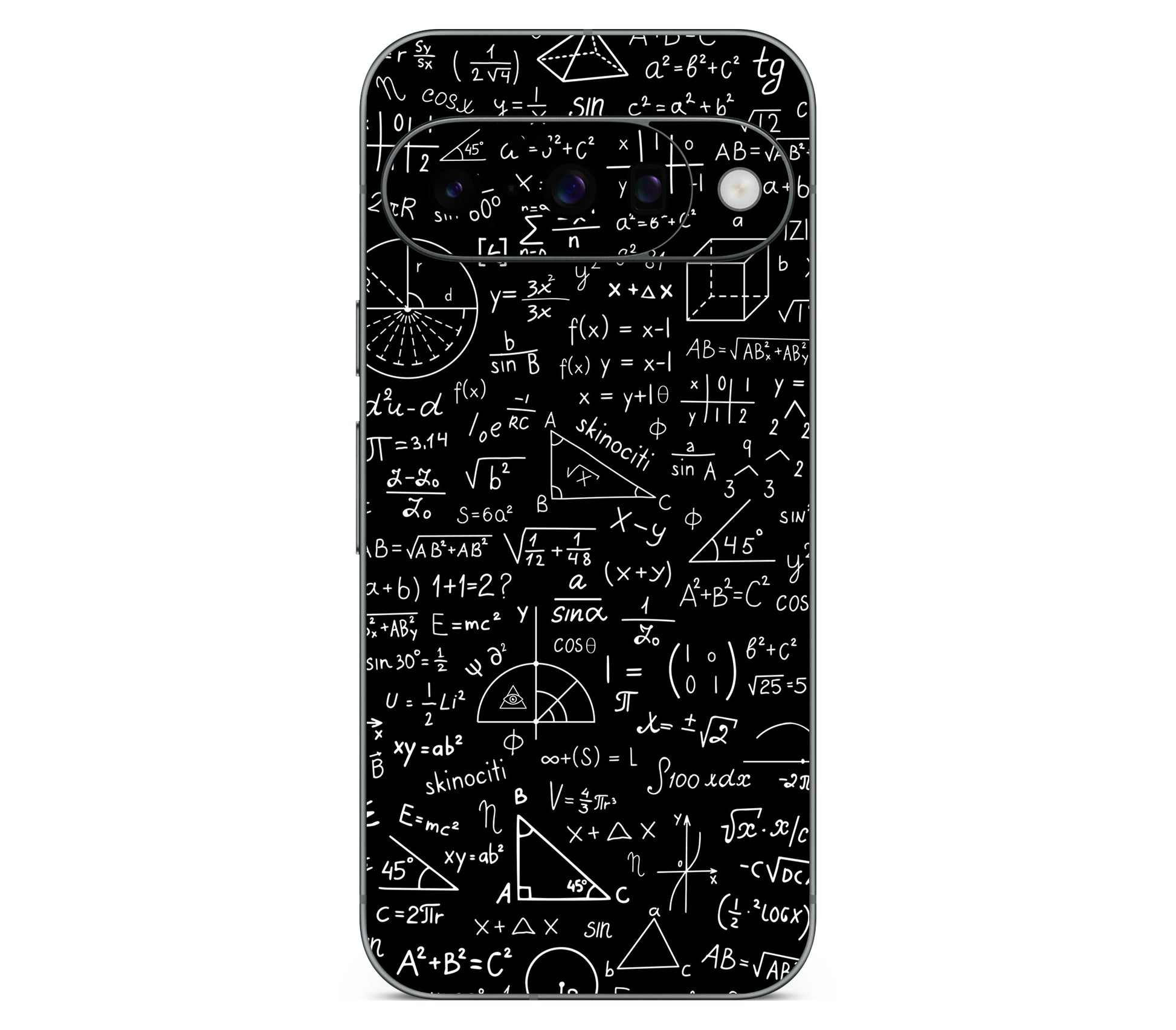 Google Pixel 11 skin, Math Madness, back skin
